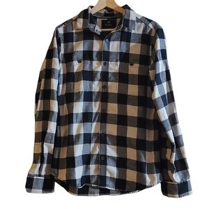 Wind River SMALL plaid checkered long-sleeve Button-down shirt westerncore